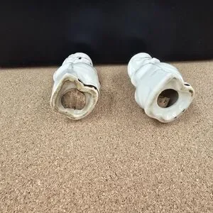Vintage Shawnee Pottery Farmer Pig Salt & Pepper Shakers Original Corks
