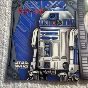 Vintage Star Wars Episode 1 R2-D2 & Skywalker Printed Pockets Folder Set Of 2