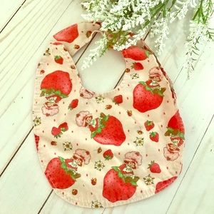 Vintage Strawberry Shortcake Bib