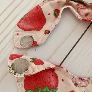 Vintage Strawberry Shortcake Bib