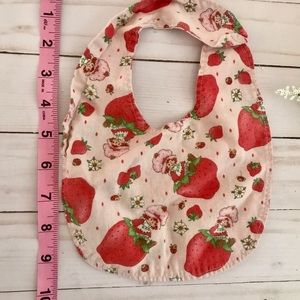 Vintage Strawberry Shortcake Bib