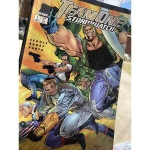 Vintage Team One Stormwatch #1 Comic 1995 Image WildStorm Softcover Seagle Raney