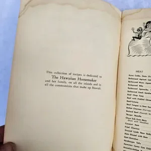 Vintage The Hawaiian Honemakers Island Recipe‎ Book