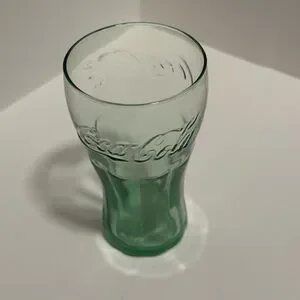 Vintage Tinted Coke Glass