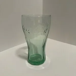 Vintage Tinted Coke Glass