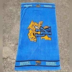 Vintage University Of Kentucky Wildcats Beach Towel UK