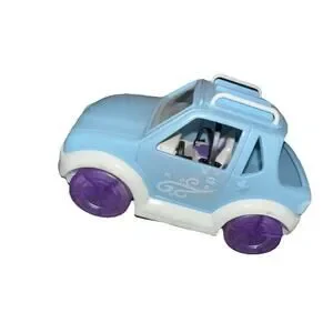 ViTG 2000s Lot Polly Pocket 5 Cars Doghouse Princess Of The Flower Incomplete