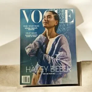 Vogue Magazine Summer 2025 Hailey Bieber See Me For Me Find Your Bliss