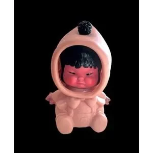 VTG 1960's Baby Eskimo Doll Moody Cutie with 3 Changing Faces
