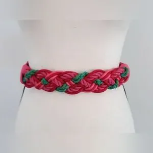 VTG Ione Colorful Rope Belt VTG Ione Colorful Rope Belt