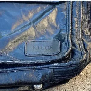 VTG KLUGE Leader Midnight Black Men's Briefcase