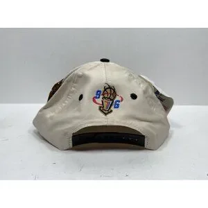Vtg NWT Chicago Bulls NBA 1996 Champions Logo Athletic Locker Room Snapback Hat