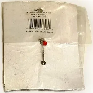 VTG RARE GANZ JOLLY JANGLES FESTIVE PINS 2.5” SNOWMAN DOUGH CHRISTMAS HOLIDAY