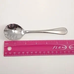 WALLACE Hartford Pattern Scalloped Spoon Sugar Shell Spoon 18/10