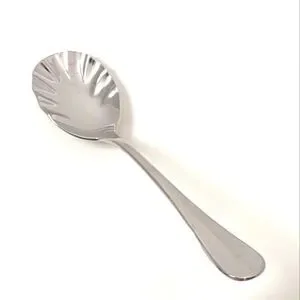 WALLACE Hartford Pattern scalloped Spoon Sugar Shell Spoon 18/10