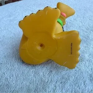 Walt Disney Pluto Bath Toy Baby 4 3/4" Tall