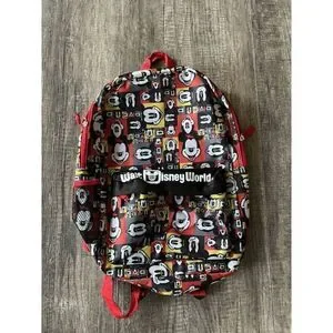 Walt Disney World Disney Parks Mickey Mouse All Over Face Pattern Backpack