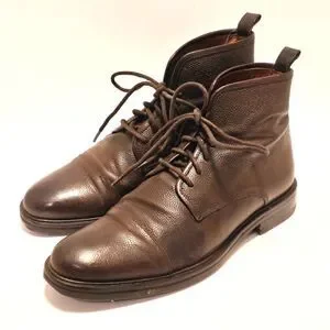 Warfield And Grand Brown Cap Toe Mens Lace Up Chukka Casual Boots 73807 Size 8