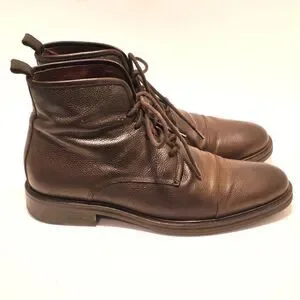 Warfield And Grand Brown Cap Toe Mens Lace Up Chukka Casual Boots 73807 Size 8