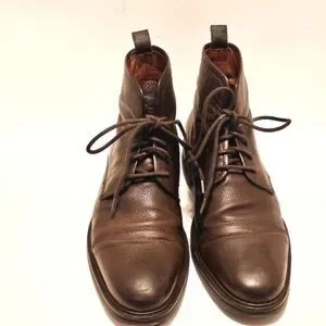 Warfield And Grand Brown Cap Toe Mens Lace Up Chukka Casual Boots 73807 Size 8