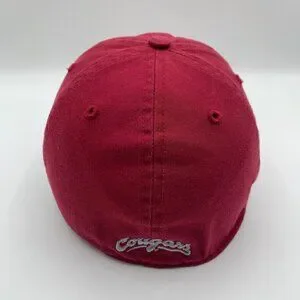 Washington State Cougars NCAA Red Twins Enterprise Franchise Fitted Hat Mens Med