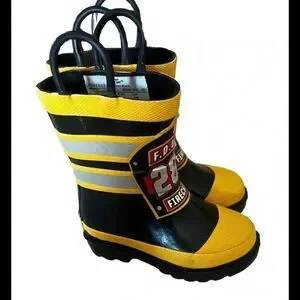Western Chief Kids' FDUSA Firechief Rain Boot Size 6