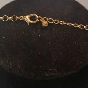 White Stone Beaded Statement Necklace‎