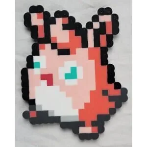 Wigglytuff Menu Icon Pokemon Perler Bead Pixel Art