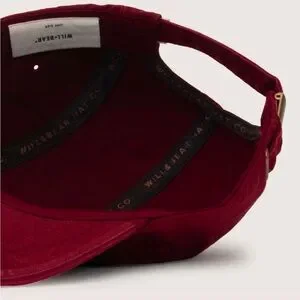 Will & Bear Adventure Club Archie Maroon 5-Panel Adjustable Hat New With Tags