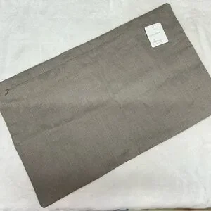 Williams Sonoma Beaded Lyncort Zardozi Linen Lumbar Pillow Cover Geo 14 X 22 NWT