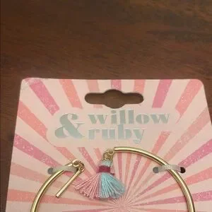 Willow & Ruby Kids Charm Bracelet Set Gold Charm Jewelry New