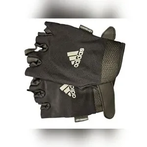 Woman's Adidas Aeroready Ajustable workout gloves XL NWOT