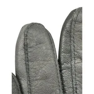 Women’s Gray Leather Lined Gloves Size 7
