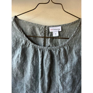 Women's Liz Claiborne Top Size M Green