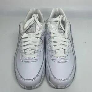 Women’s Nike Air Max 90 SE White Silver Glitter Retro Sneaker FJ4579-100