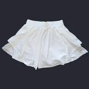 Women’s White Active Skort