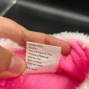 Wonder Nation 7-8 Girls Unicorn Slippers