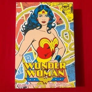 Wonder Woman Comic volume one empty makeup container