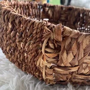 World Market Wicker Weaved Basket