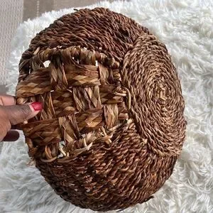 World Market Wicker Weaved Basket