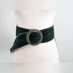Woven Wide Bead Trim Belt Woven Wide Bead Trim Belt