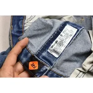 Wrangler FR Flame Resistant Cowboy Cut Men's Blue Jeans Size 30x30 Work