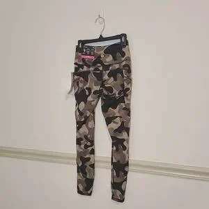 X By Gottex Camo Leggings XS-NWT