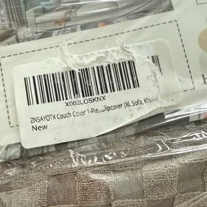 XL Beige Khaki Slipcover Couch Cover For Sofa