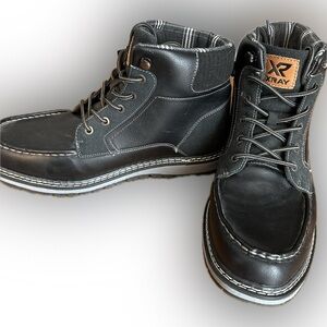 XRay Bevyn Men's Black Leather Boots New Size 13
