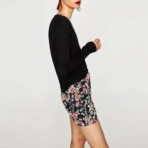 Zara Multicolor Floral Zara Shorts (NWT)