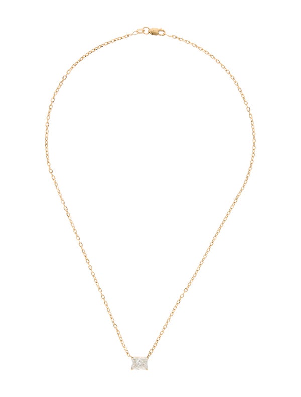 Necklace 14K 1.87ct Lab-Grown Diamond Pendant Necklace