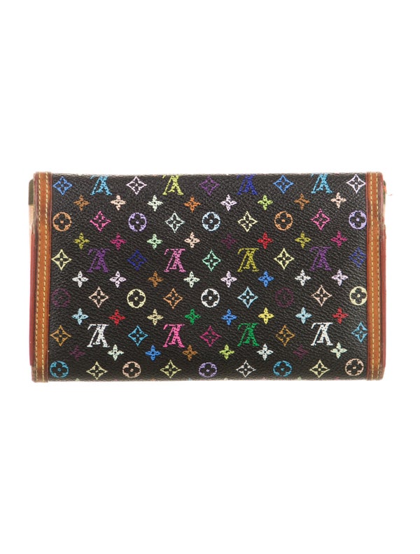 Louis Vuitton 2004 Multicolore Monogram Pattern Wallet