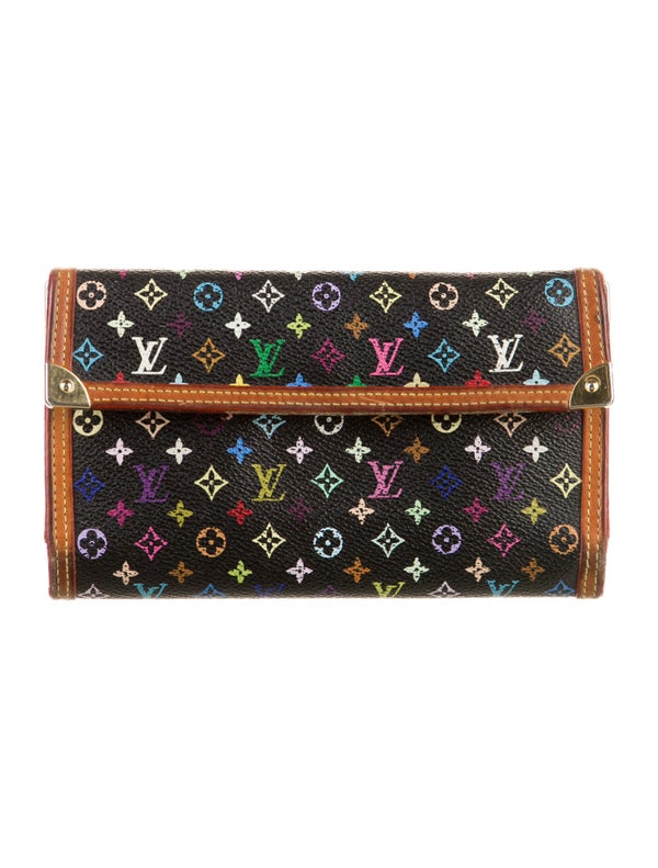 Louis Vuitton 2004 Multicolore Monogram Pattern Wallet