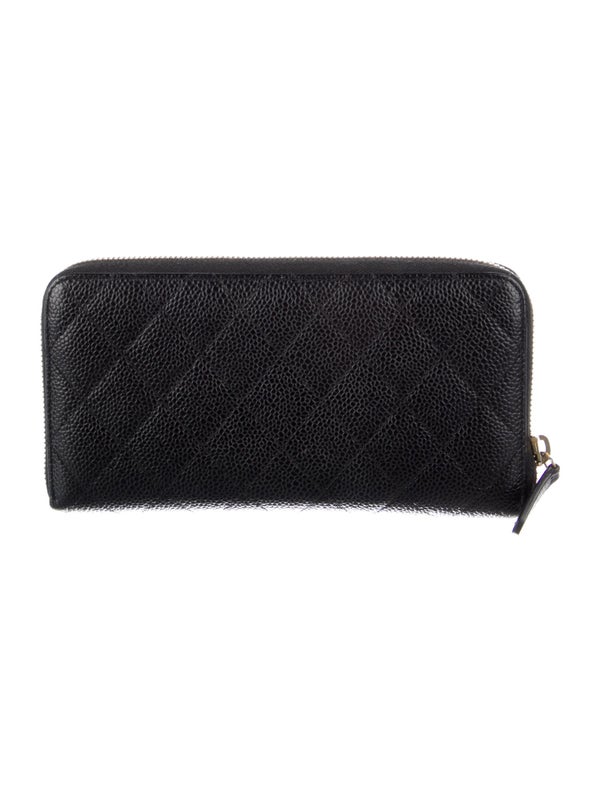 Chanel 2018-2019 Interlocking CC Logo Continental Wallet